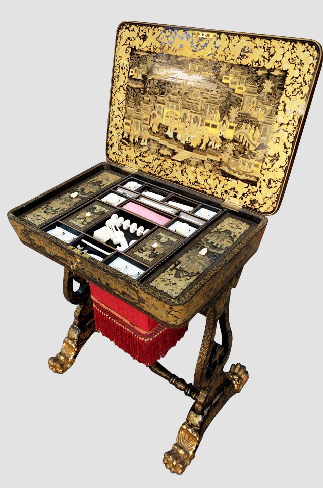 Precious Table Books In Lacquer From China