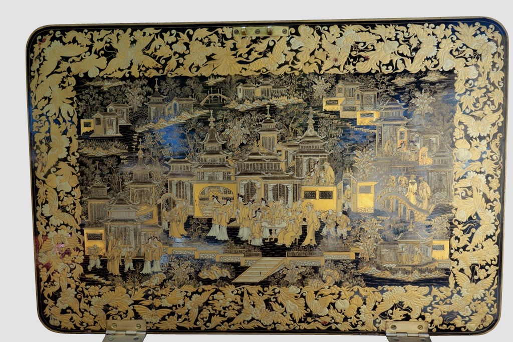 Precious Table Books In Lacquer From China-photo-8