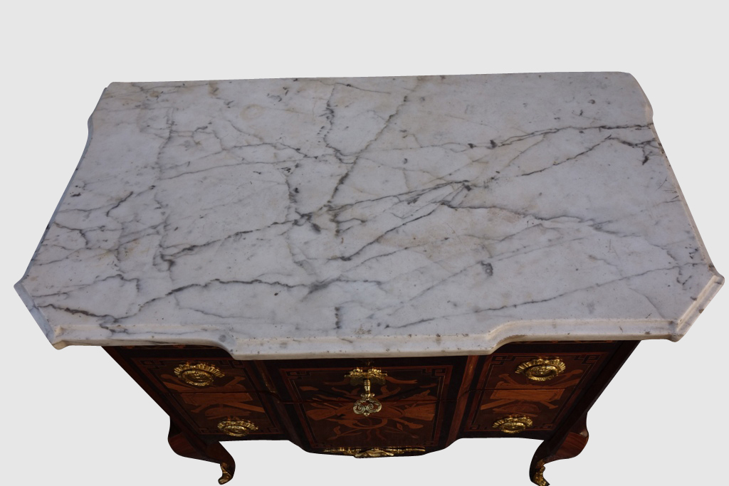Commode Transition Estampillée Louis-noël Malle, XVIIIe Siècle-photo-3