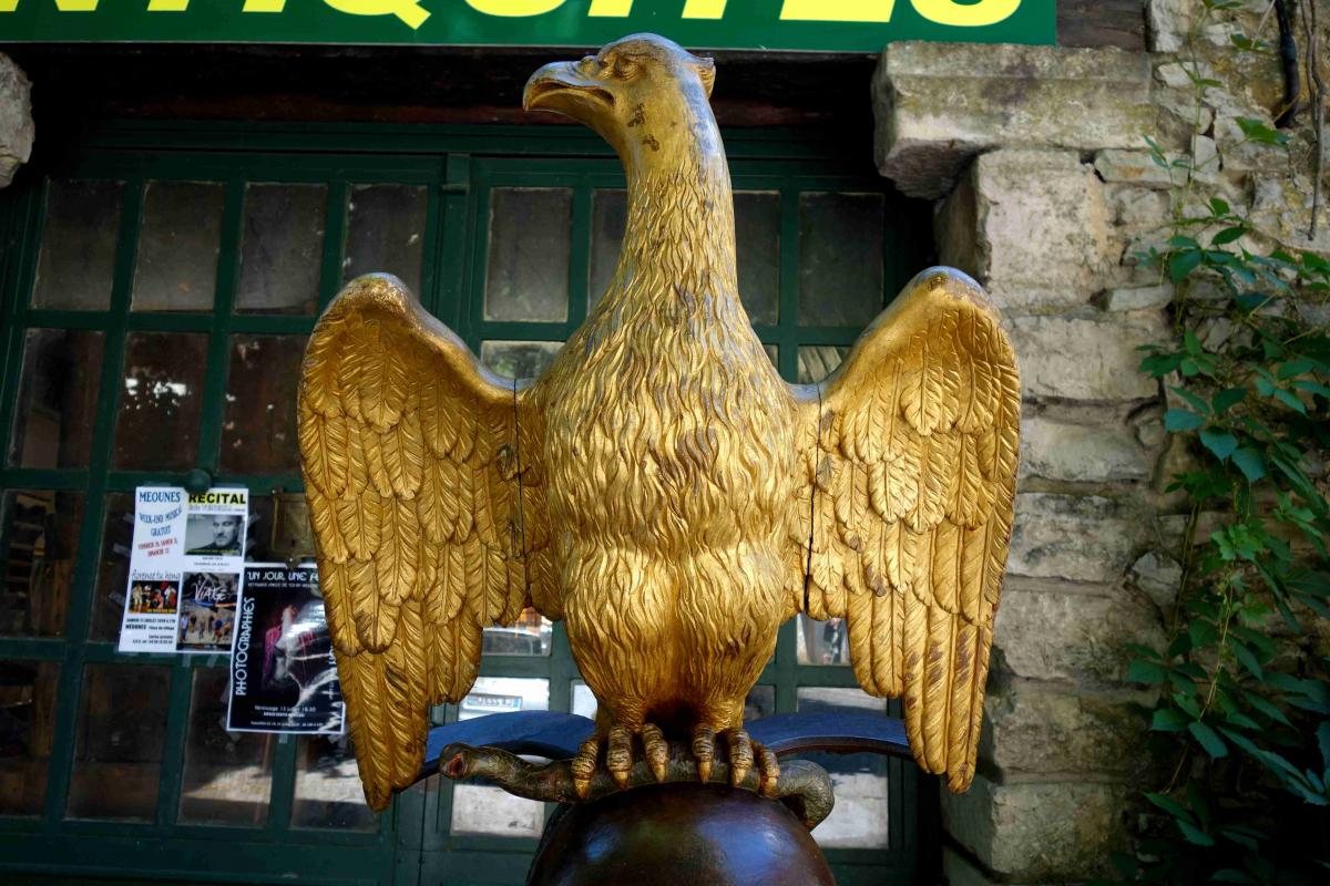 Large Lectern In The Golden Wood Eagle, Eighteenth Century-photo-8