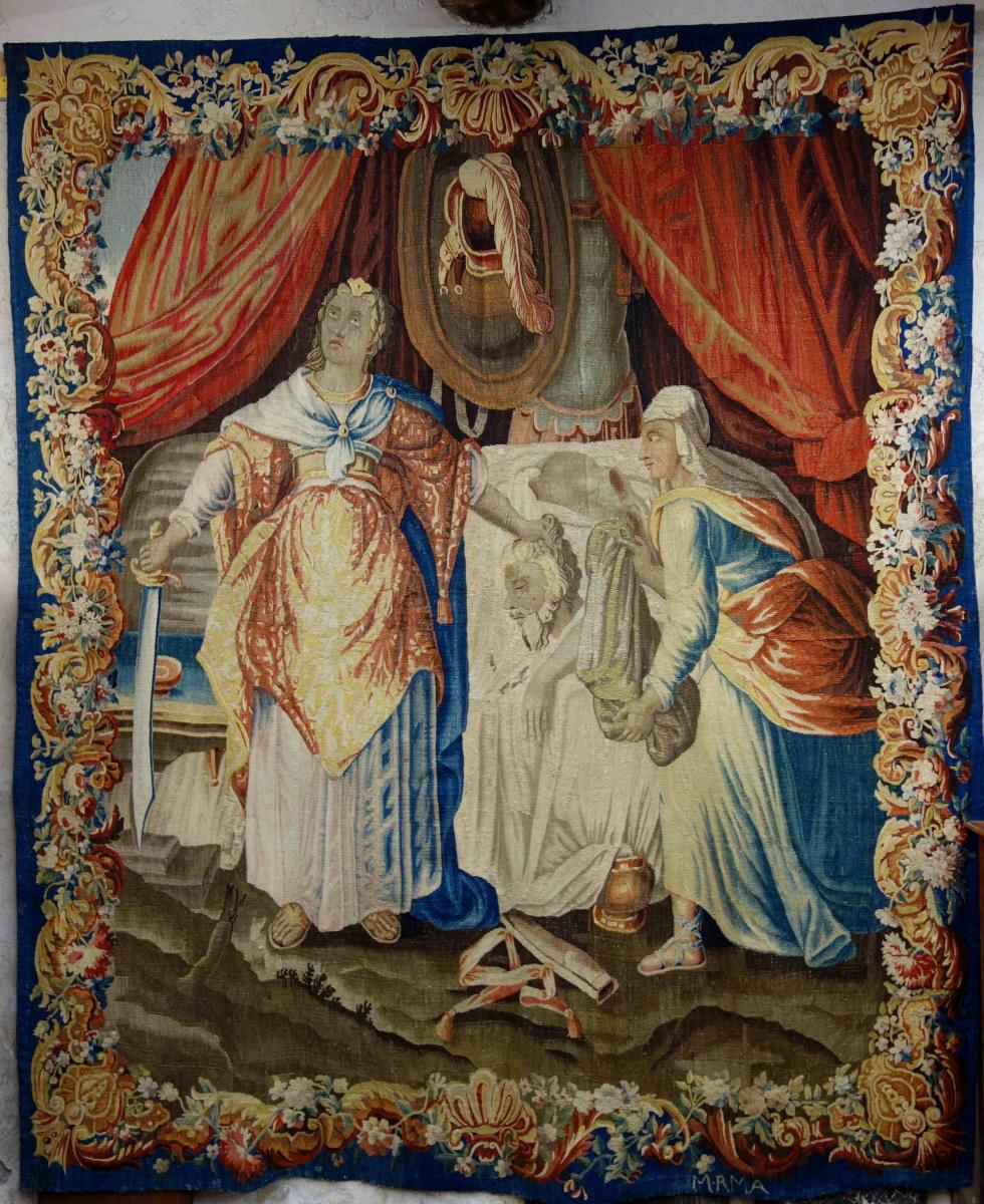 Tapestry Representative Judith And Holofernes, 17th Century