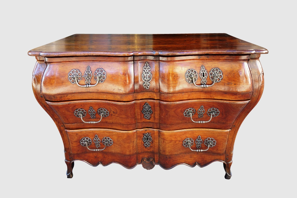 Commode Tombeau En Merisier, 18e Siècle