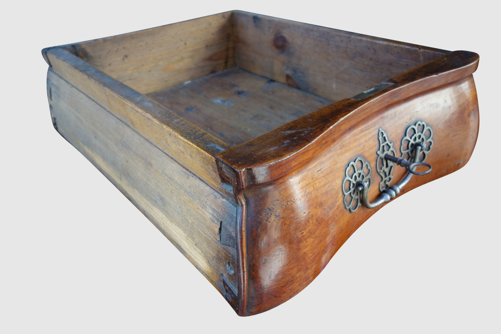 Commode Tombeau En Merisier, 18e Siècle-photo-6