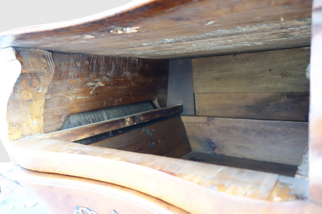 Commode Tombeau En Merisier, 18e Siècle-photo-8