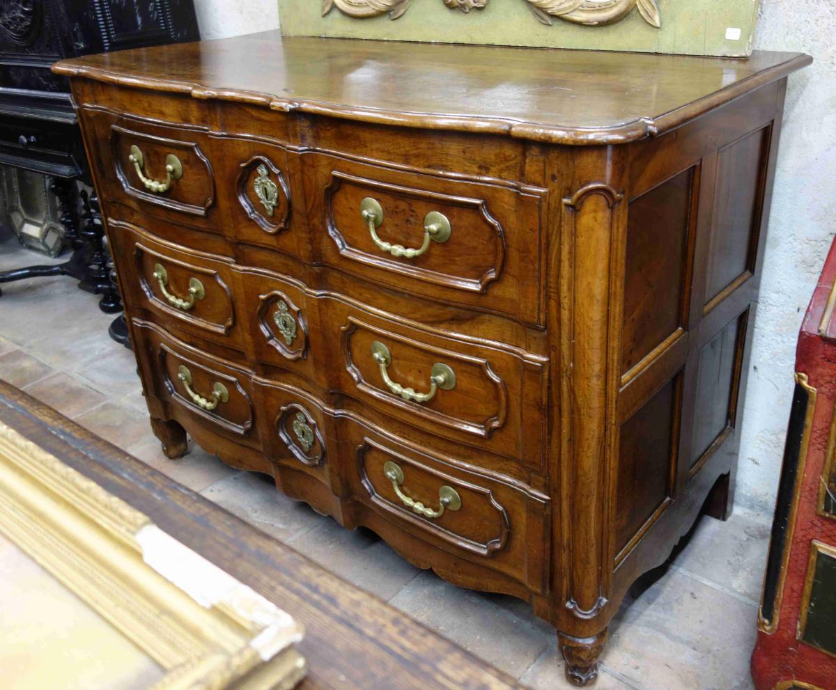 Commode Arbalète Provençale, XVIIIe Siècle