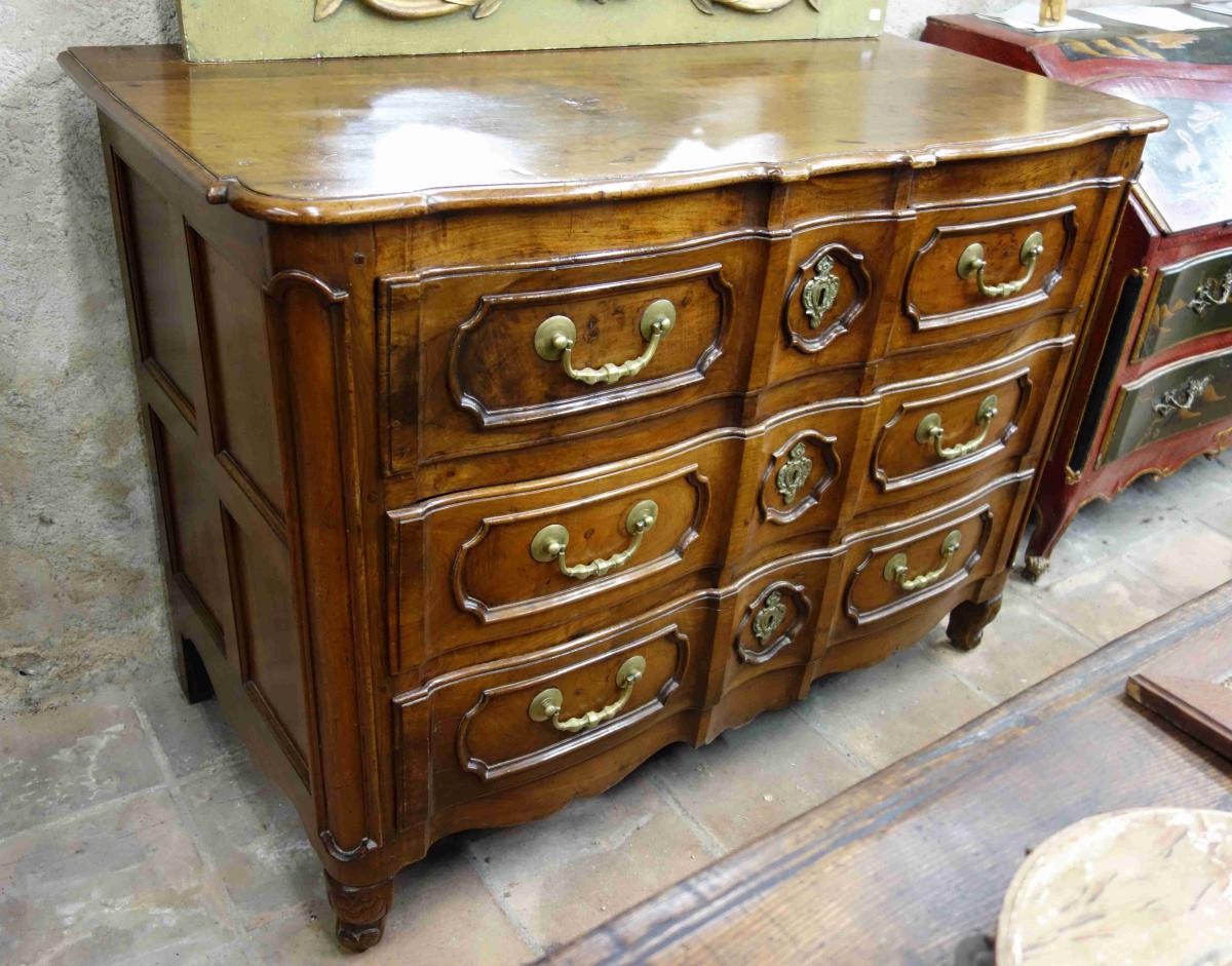 Commode Arbalète Provençale, XVIIIe Siècle-photo-3