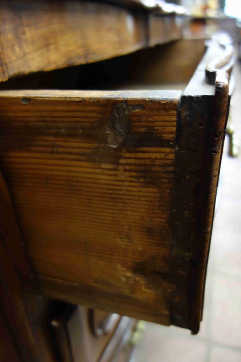 Commode Arbalète Provençale, XVIIIe Siècle-photo-6