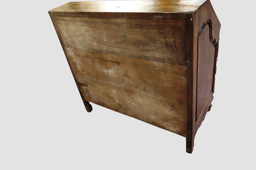Bureau Scriban Provençal En Noyer, XVIIIe-photo-3