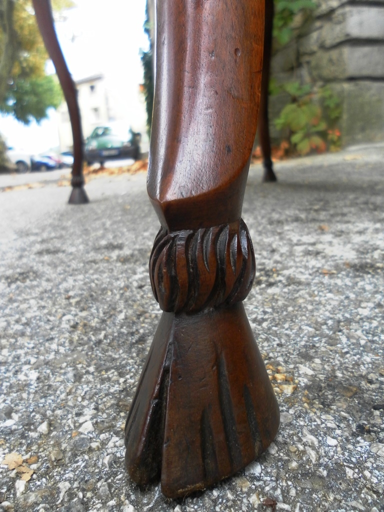 Table à Jeux En Noyer, Région Lyonnaise, XVIIIe Siècle-photo-1