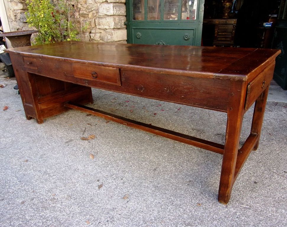 Table De Ferme "huche" De 227 Cm, XVIIIe -photo-7