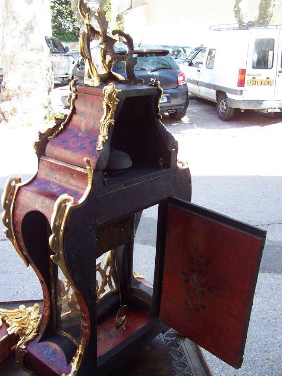 Grand Cartel En Vernis Martin Et Sa Console, 123 Cm, XVIIIe-photo-1