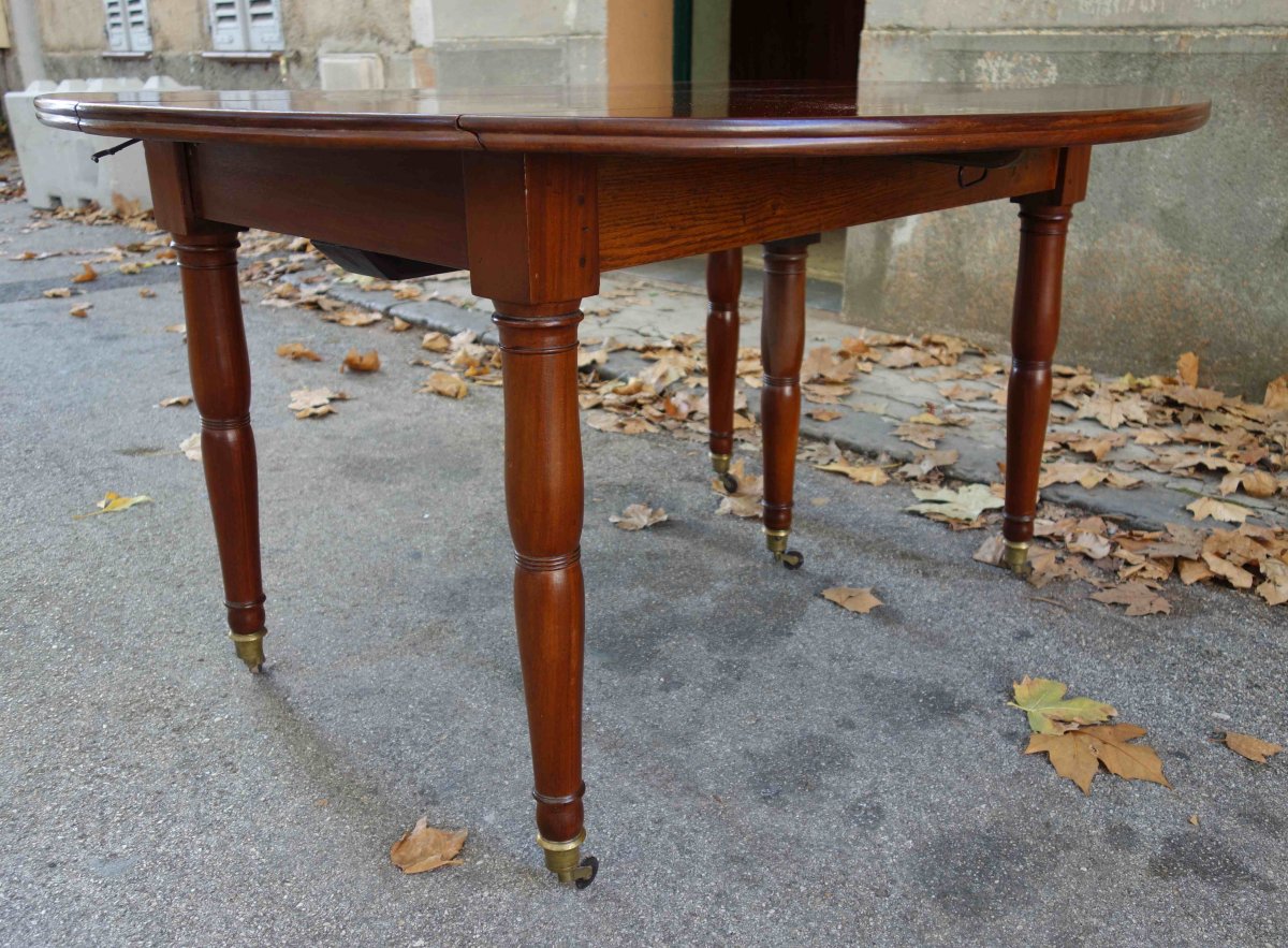 Table Louis-philippe En Acajou à 6 Pieds Jacob, 350 Cm-photo-3