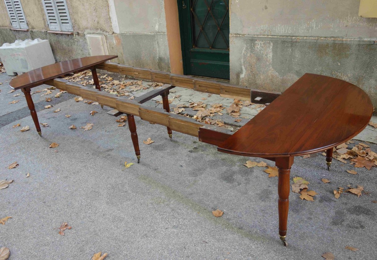 Table Louis-philippe En Acajou à 6 Pieds Jacob, 350 Cm-photo-2
