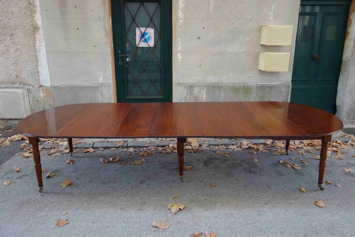 Table Louis-philippe En Acajou à 6 Pieds Jacob, 350 Cm-photo-4