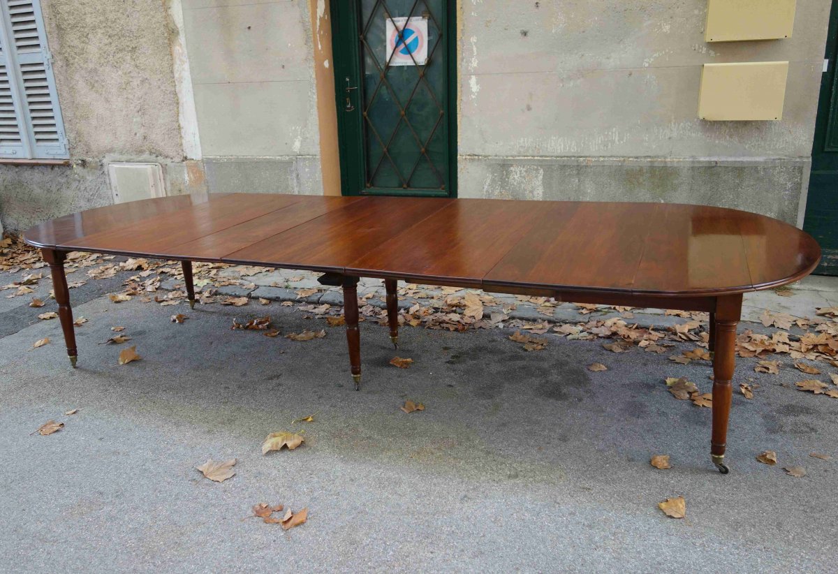 Table Louis-philippe En Acajou à 6 Pieds Jacob, 350 Cm-photo-5