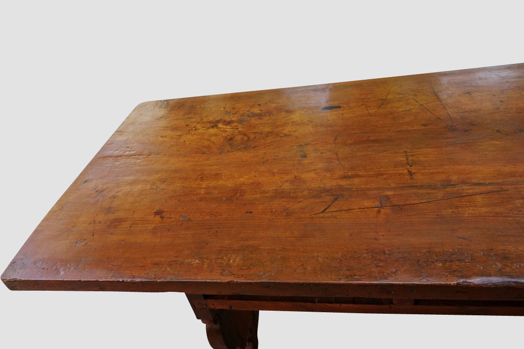 Italian Table Of Religious Community, 260 Cm, XVII-photo-7