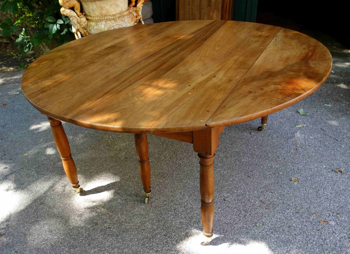Table De Conférence Louis-philippe En Noyer, 515 Cm-photo-3