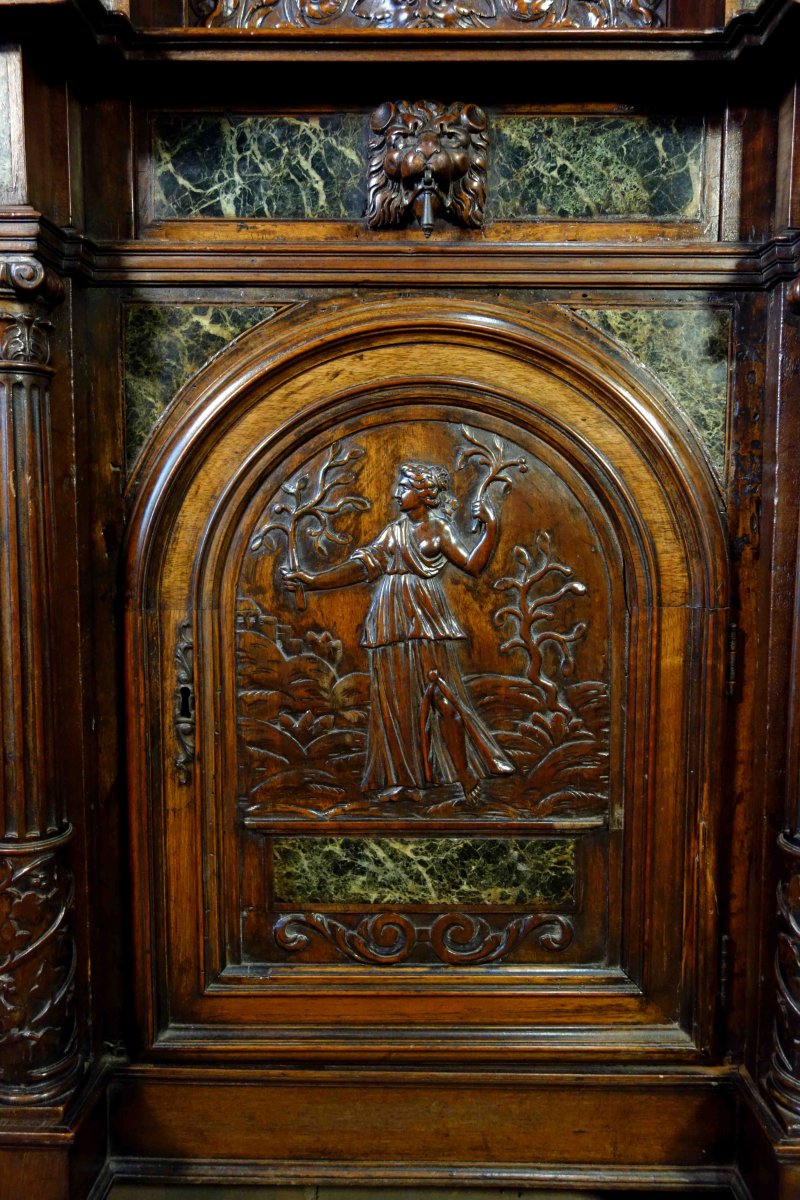 Cabinet Bellifontain Attribué à La Maison Ribaillier, Fournisseur De Napoléon III-photo-2
