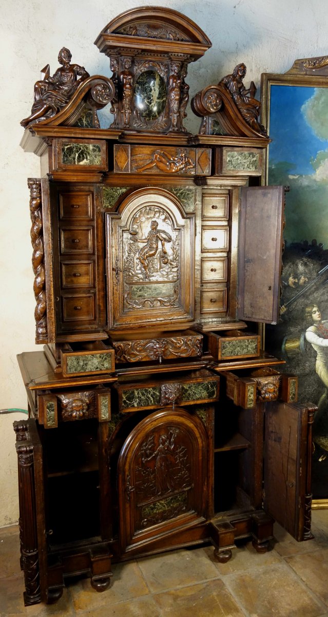 Cabinet Bellifontain Attributed To La Maison Ribaillier, Supplier Of Napoleon III-photo-4