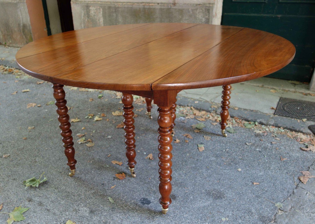 Table Louis-philippe En Noyer, 370 Cm-photo-3