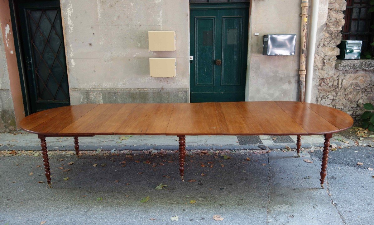 Table Louis-philippe En Noyer, 370 Cm-photo-3