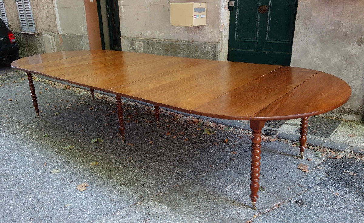 Table Louis-philippe En Noyer, 370 Cm-photo-4