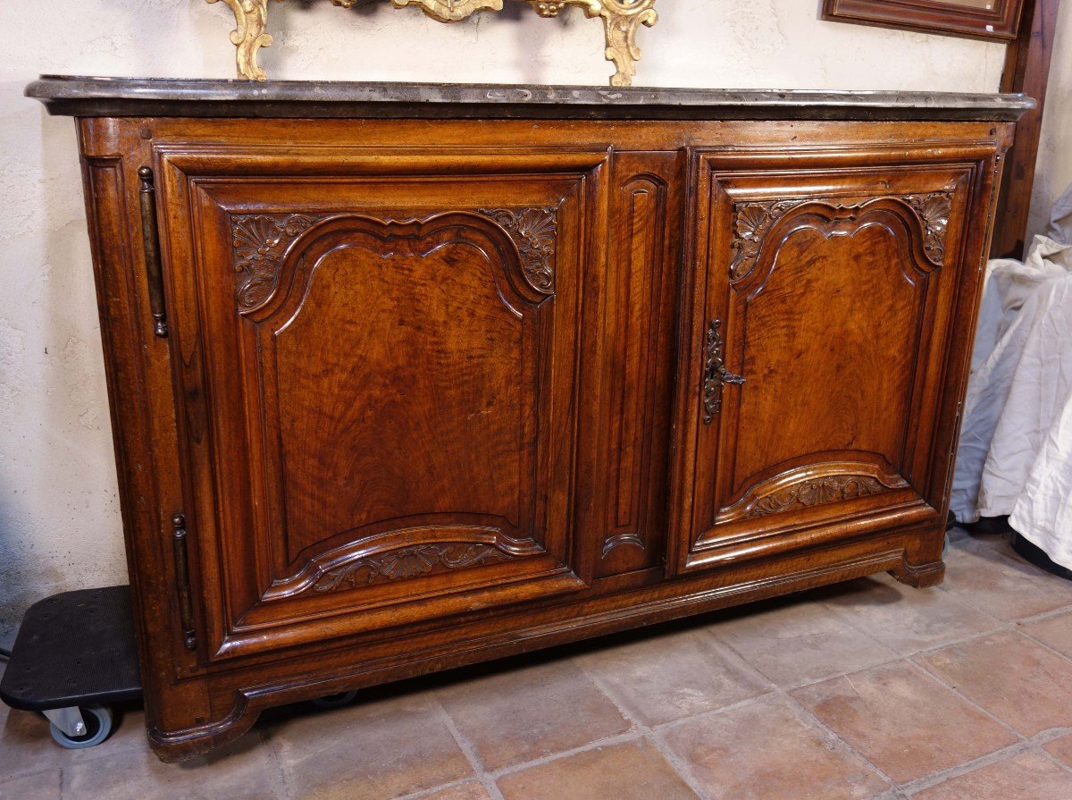 Large Lyonnais Hunting Buffet Of 176 Cm-photo-3