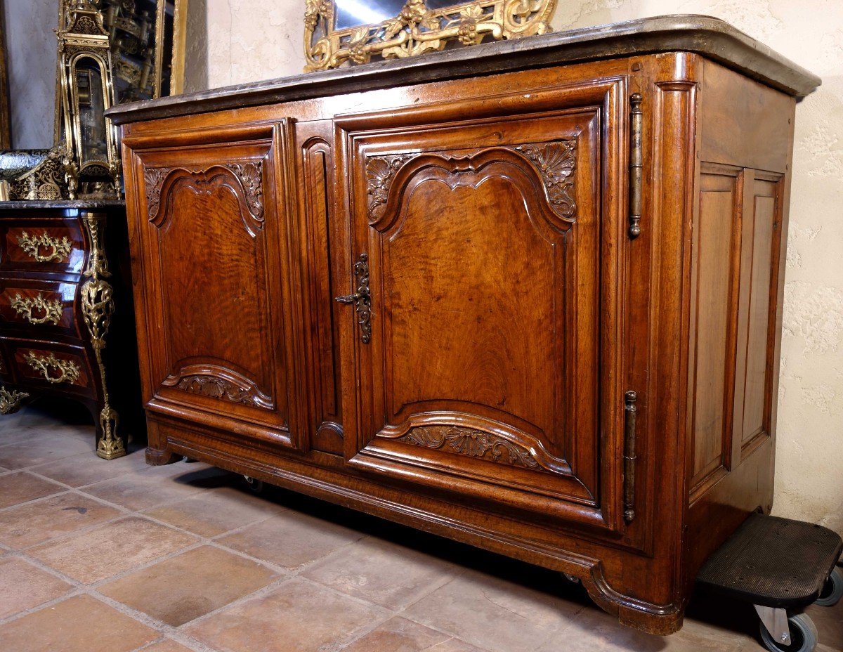 Large Lyonnais Hunting Buffet Of 176 Cm-photo-6