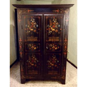Cabinet From Uzès With Floral Motifs, Late 17th–early 18th Century