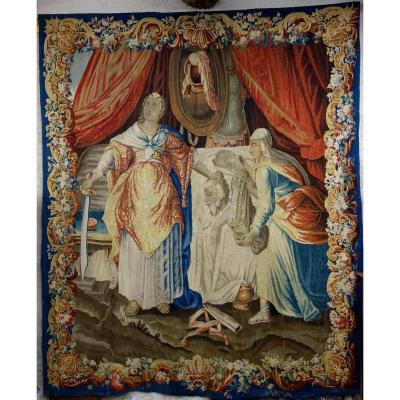 Tapestry Representative Judith And Holofernes, 17th Century