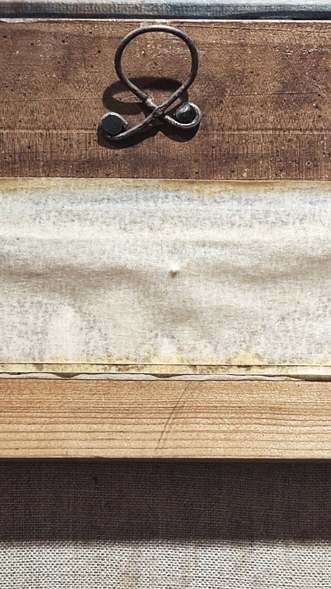 Portrait à l'huile du XIXe siècle-photo-1