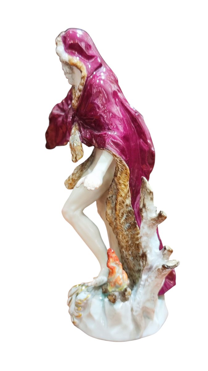 19th-century Meissen Porcelain Figurine-photo-4