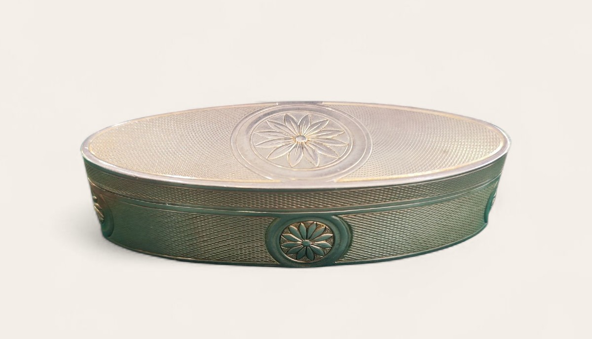 Silver Snuffbox Signed "andré Aucoc"