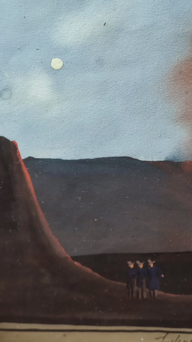 Pair Of 19th-century Neapolitan Gouaches-photo-3