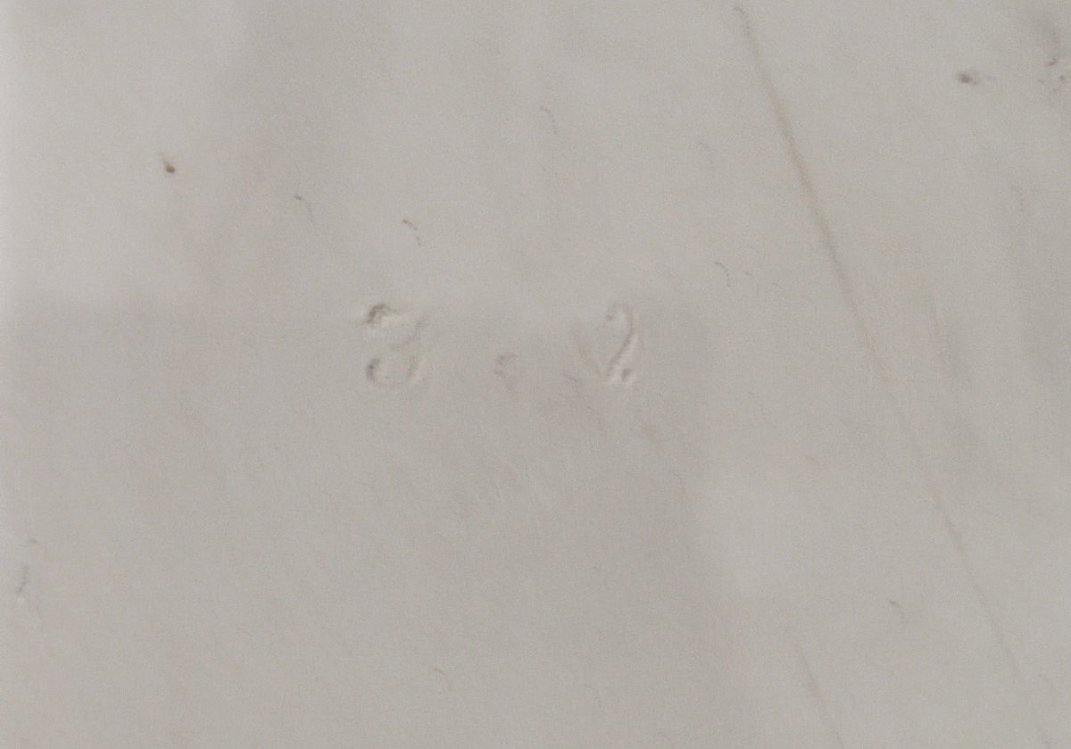 Assiettes Del Vecchio Napoli, XIXe siècle-photo-2