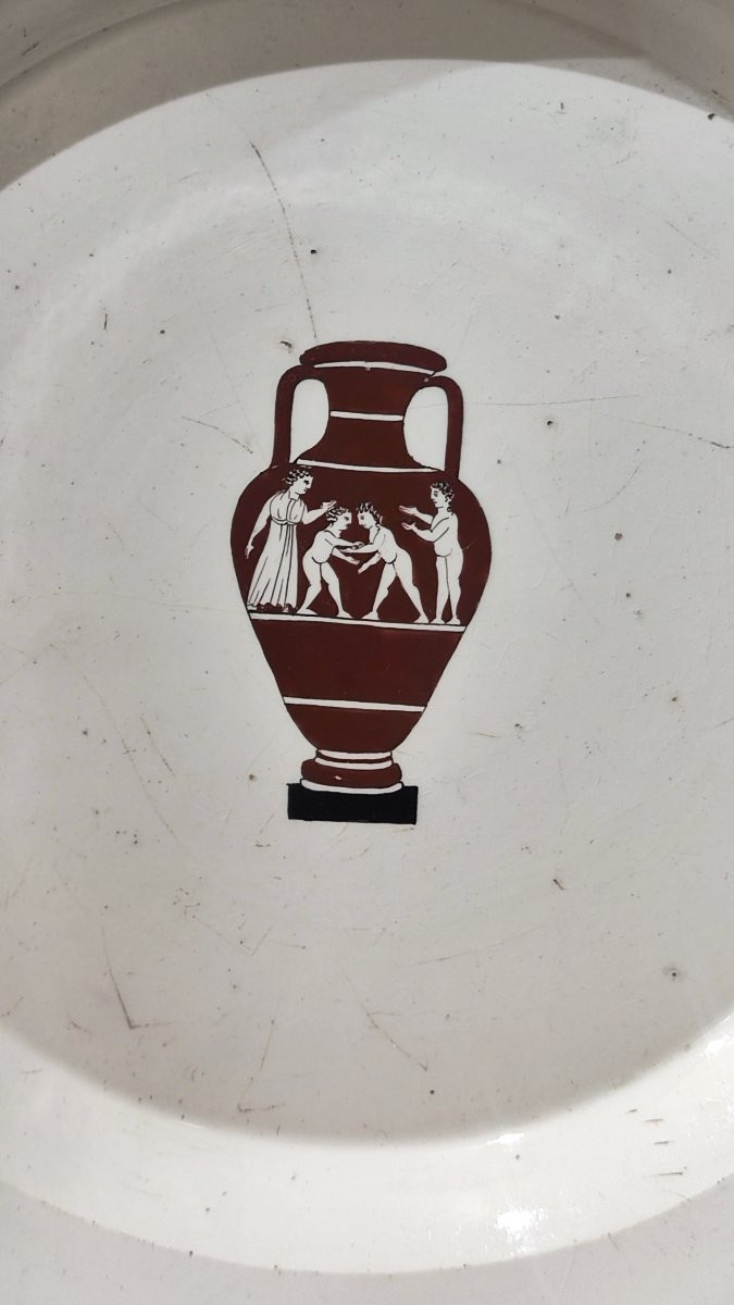 Del Vecchio Napoli Plates, 19th Century-photo-4