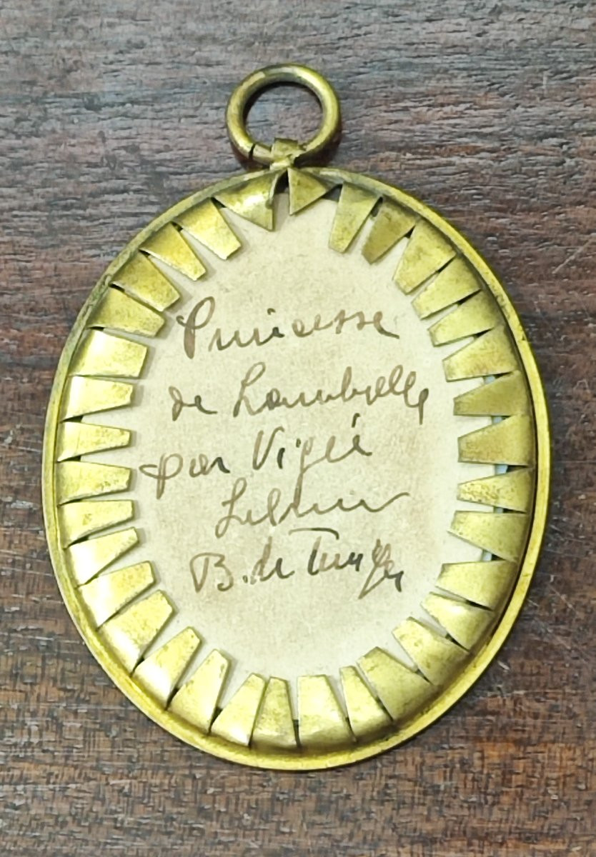 Portrait miniature de la princesse de Savoie-Carignan, XIXe siècle-photo-2