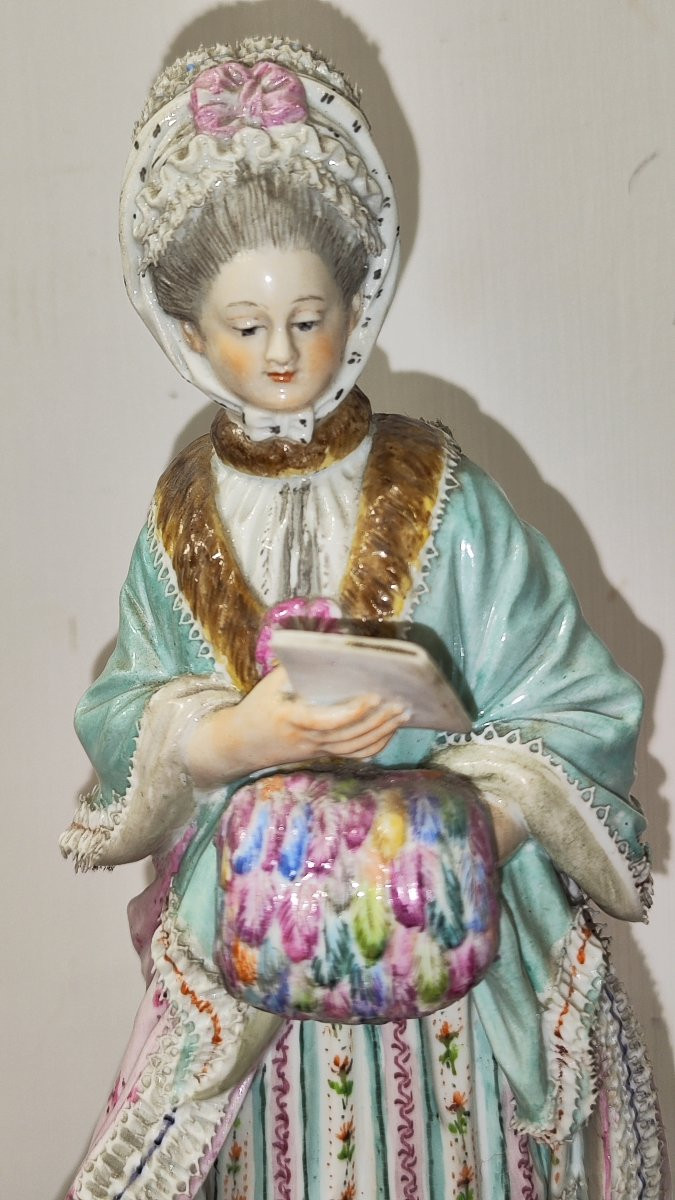 19th-century Meissen Porcelain Figurine From The Guglianetti Brothers-photo-2