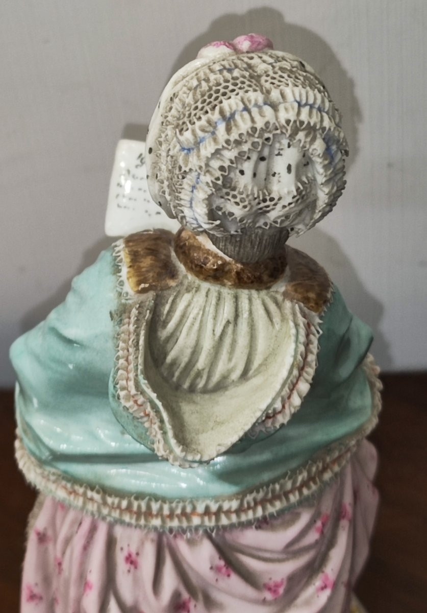 19th-century Meissen Porcelain Figurine From The Guglianetti Brothers-photo-4