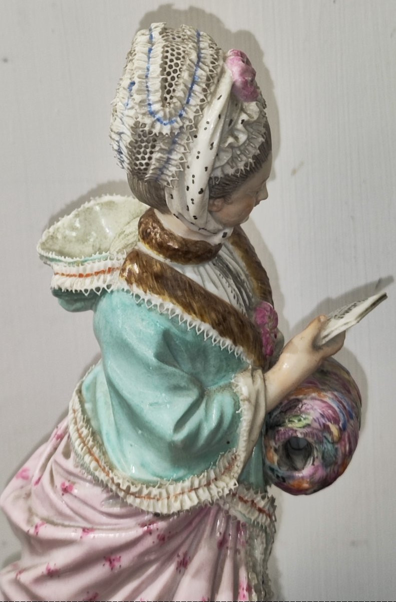 19th-century Meissen Porcelain Figurine From The Guglianetti Brothers-photo-6