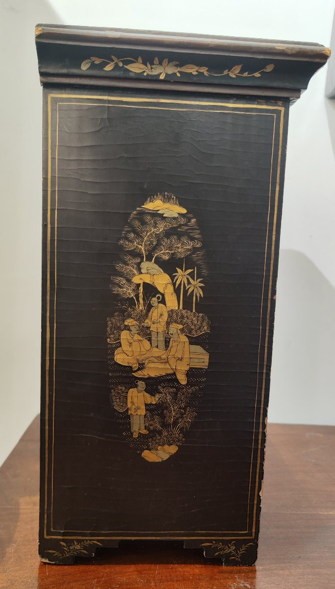 Lacquer Cabinet, Canton, Qing Dynasty, 19th Century-photo-3