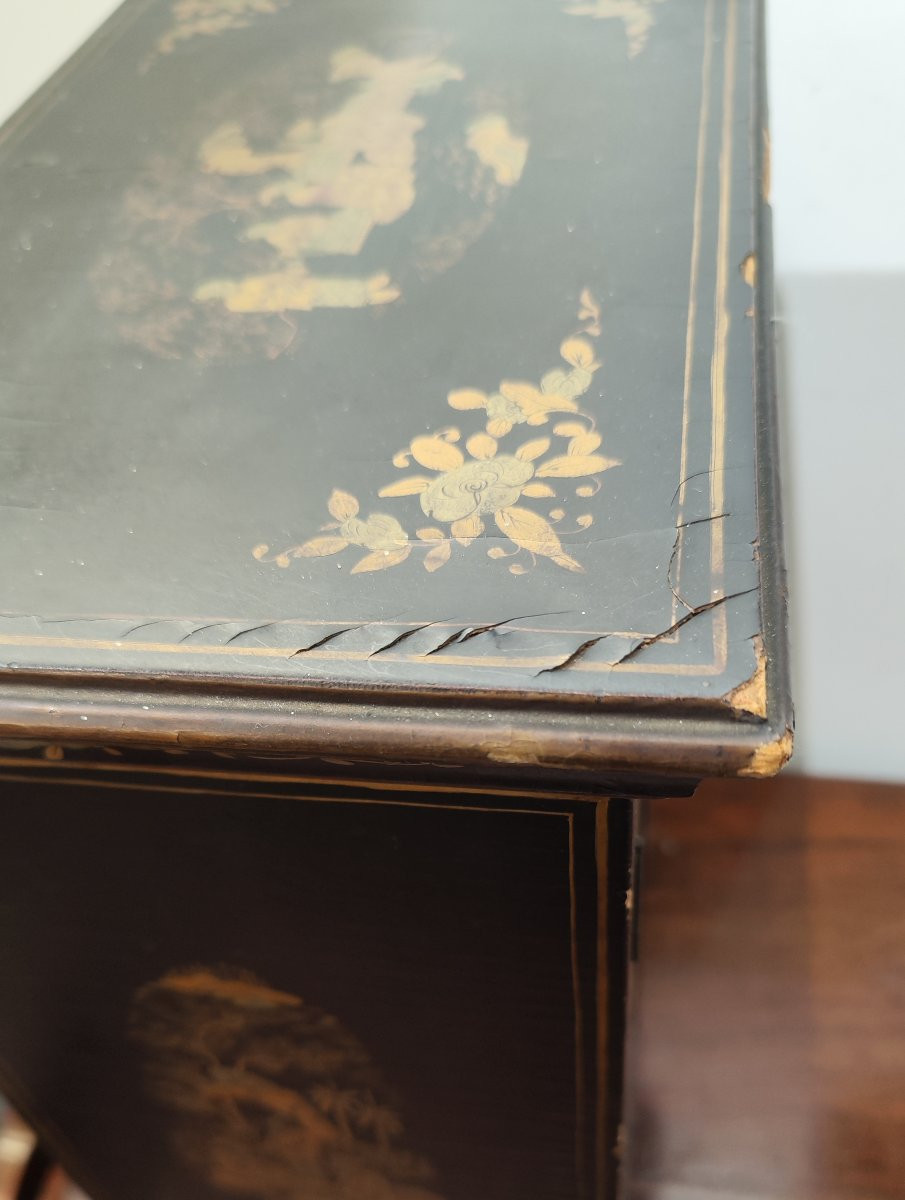 Lacquer Cabinet, Canton, Qing Dynasty, 19th Century-photo-2