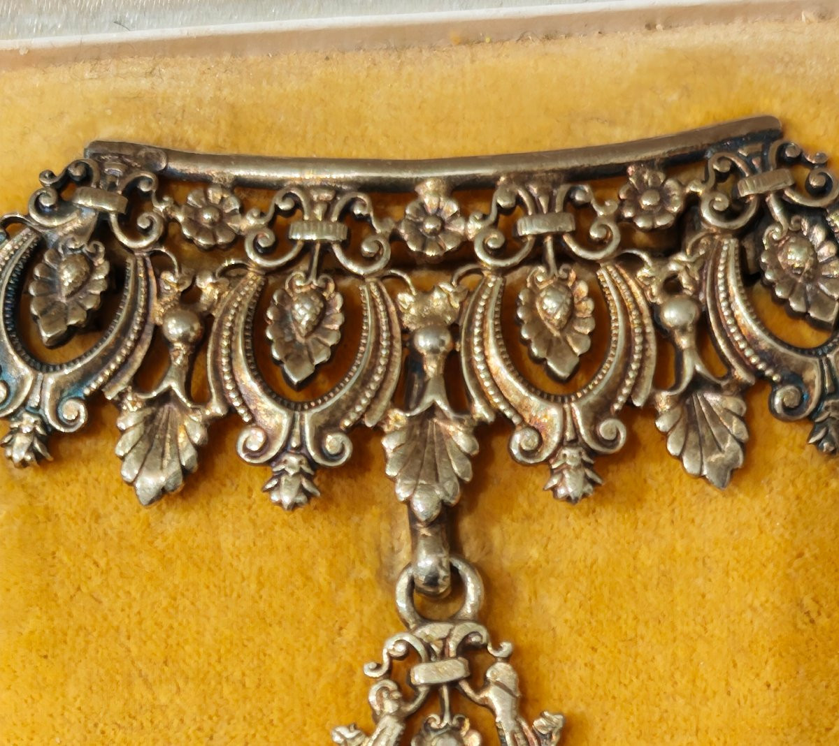 Broche à pièce de monnaie de François Ier de Bourbon-photo-1