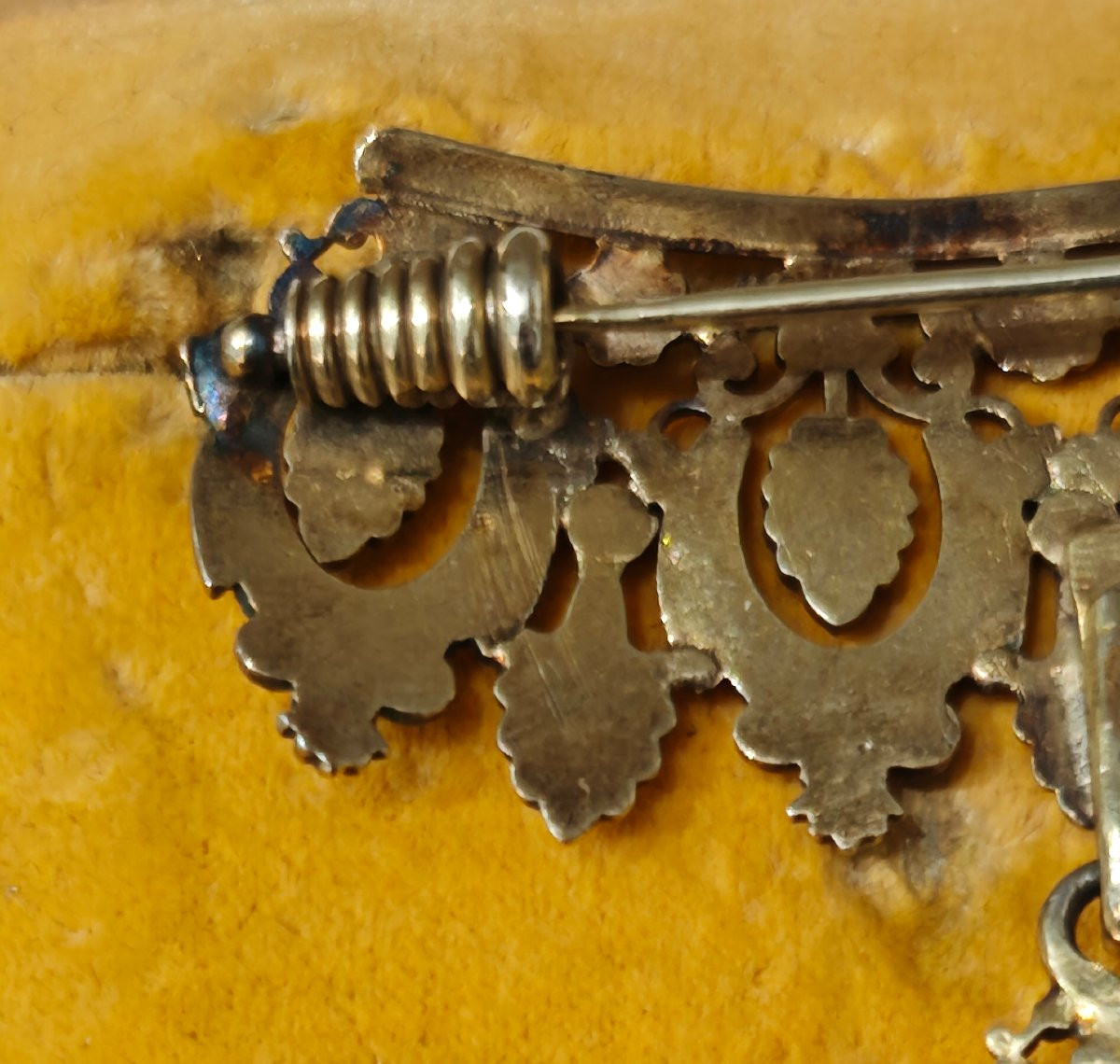 Broche à pièce de monnaie de François Ier de Bourbon-photo-2