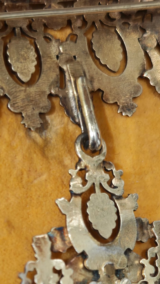 Broche à pièce de monnaie de François Ier de Bourbon-photo-3