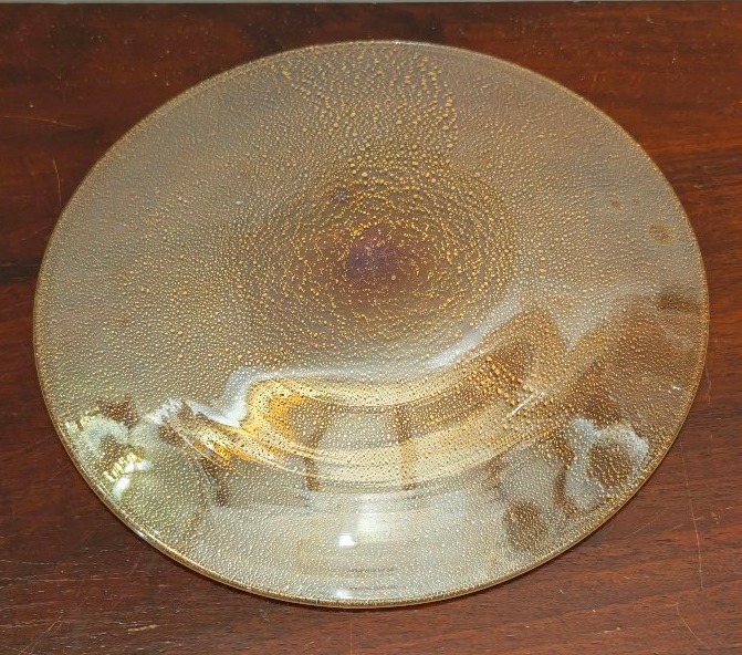 Barovier Sauce Boat With Saucer, Murano, Ca. 1940-photo-3