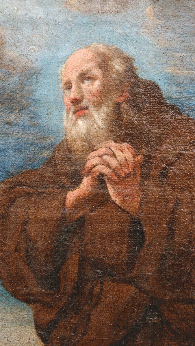 "ecstatic Vision Of St. Francis Of Paola," 18th Century, Naples -photo-2