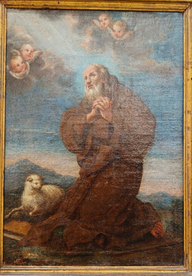 "ecstatic Vision Of St. Francis Of Paola," 18th Century, Naples -photo-3