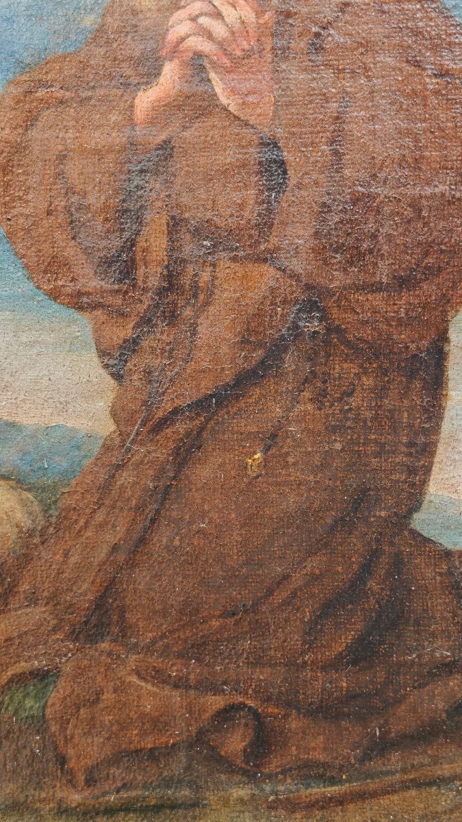 "ecstatic Vision Of St. Francis Of Paola," 18th Century, Naples -photo-4