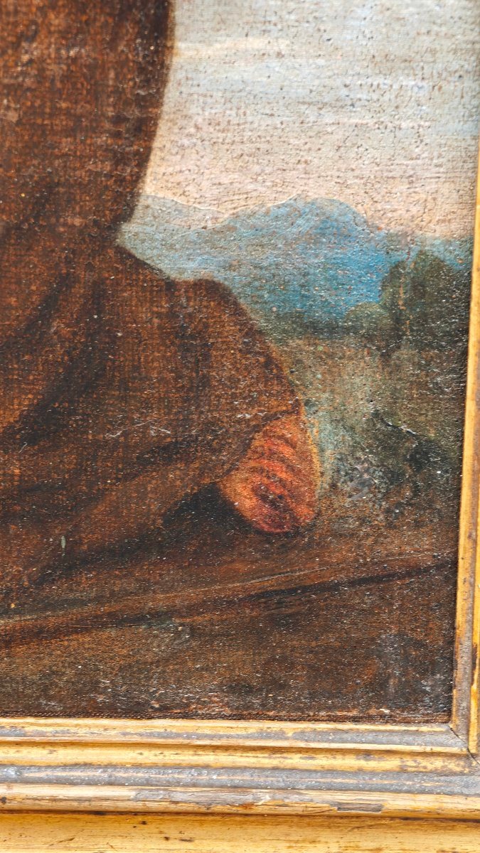 "ecstatic Vision Of St. Francis Of Paola," 18th Century, Naples -photo-7